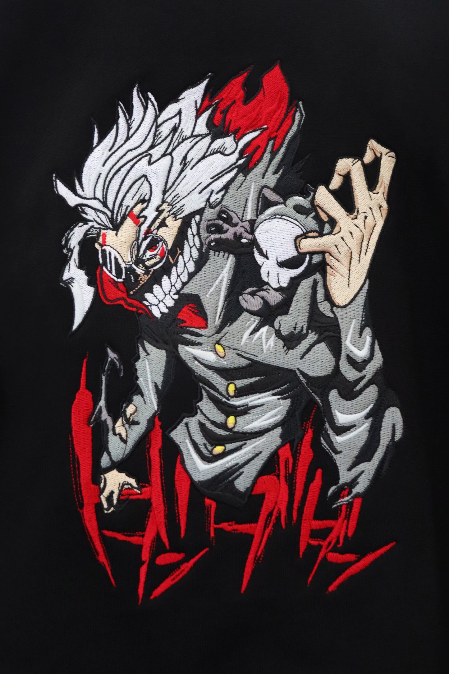 DandaDan Embroidery Hoodie