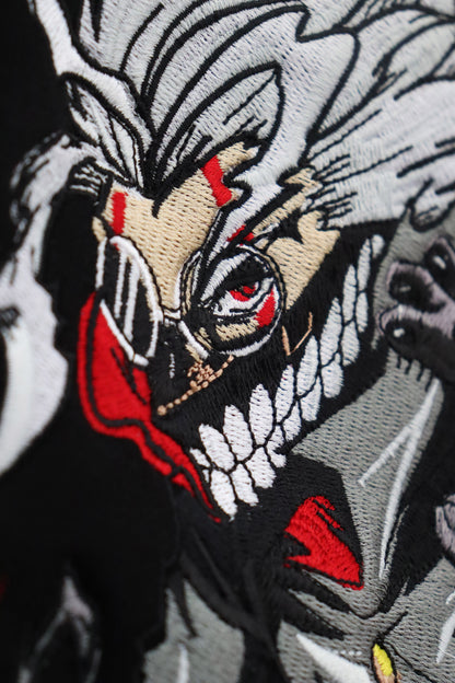 Okarun Embroidery Hoodie