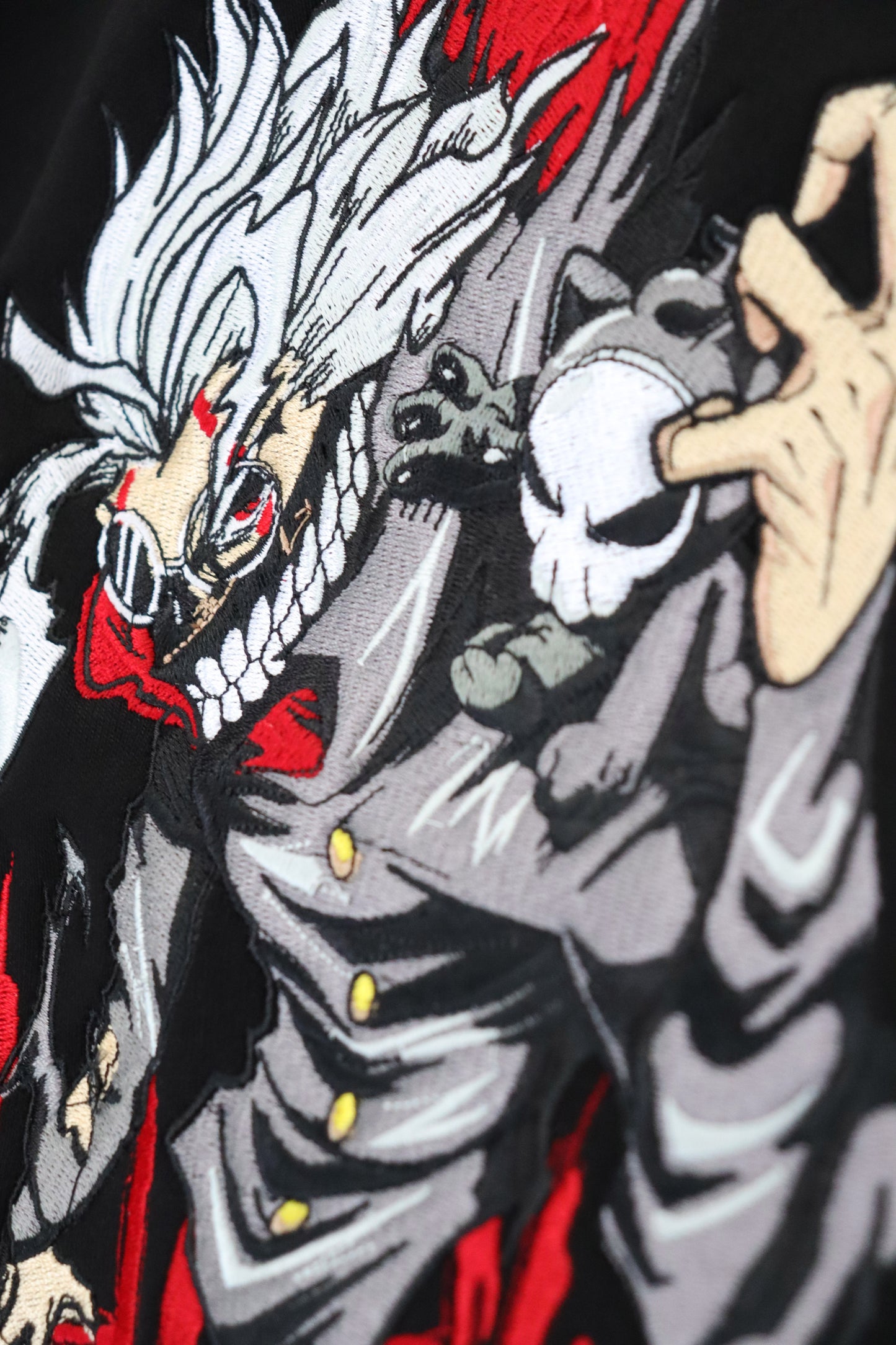 DandaDan Embroidery Hoodie