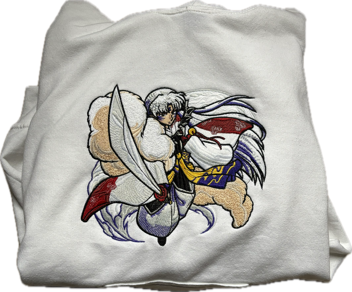 Sesshomaru Embroidery Hoodie