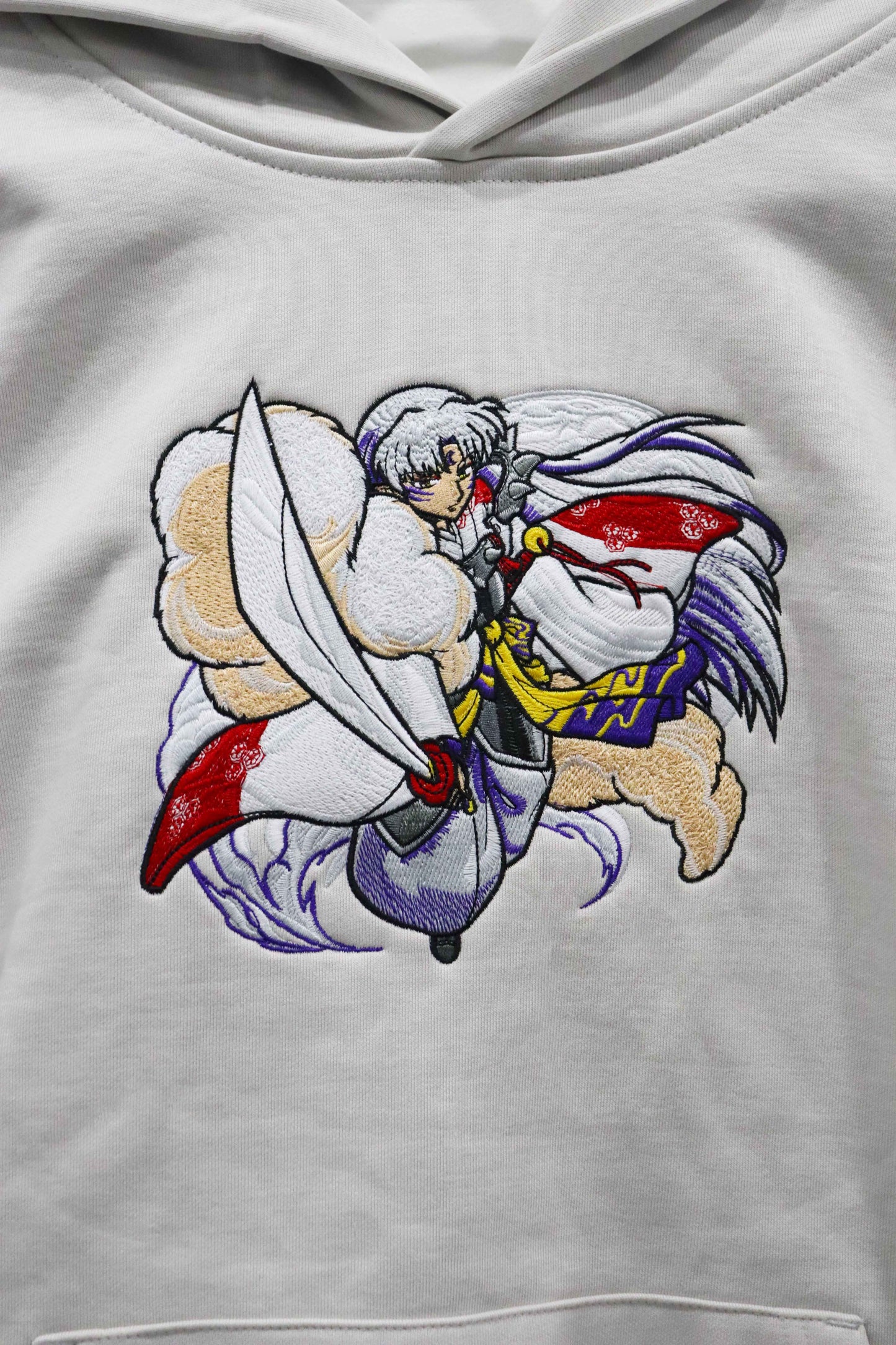 Sesshomaru Embroidery Hoodie