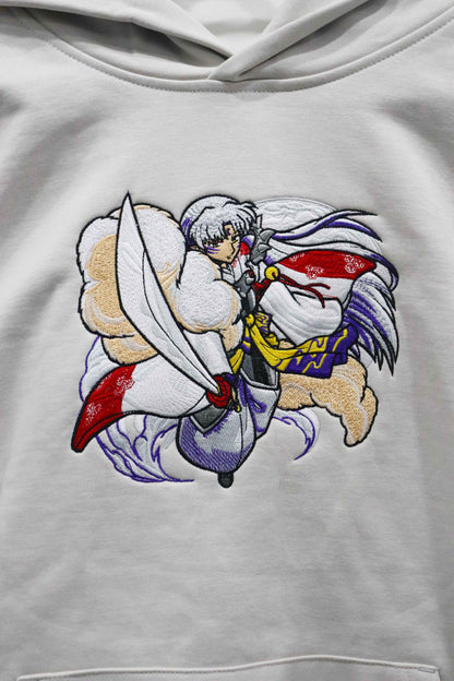 Sesshomaru Embroidery Hoodie