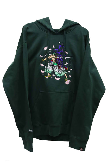 Pirate Hunter Embroidery Hoodie