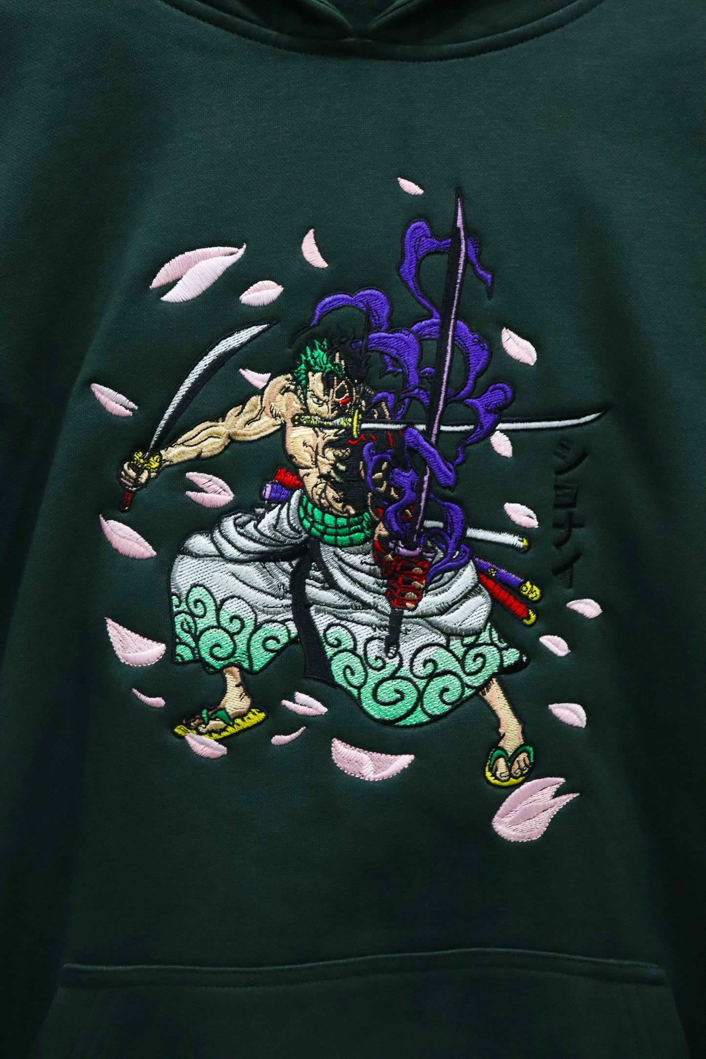 Pirate Hunter Embroidery Hoodie