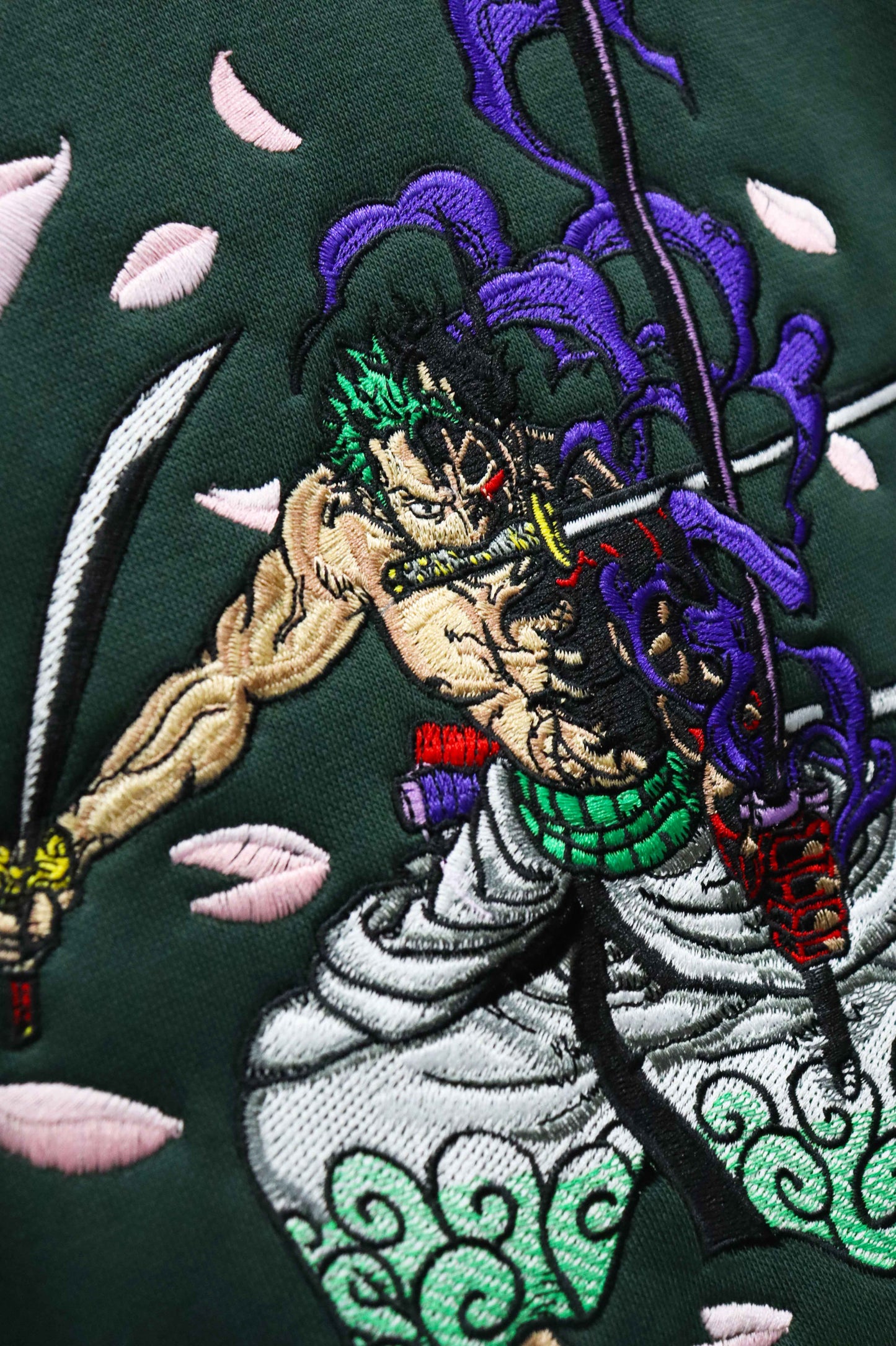 Pirate Hunter Embroidery Hoodie