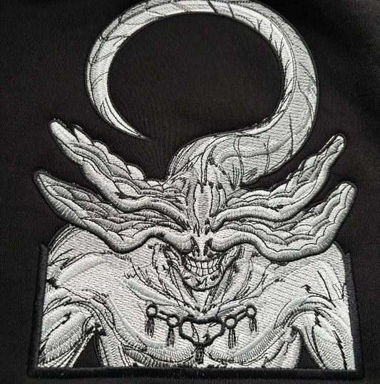 Mahoraga Embroidery Hoodie