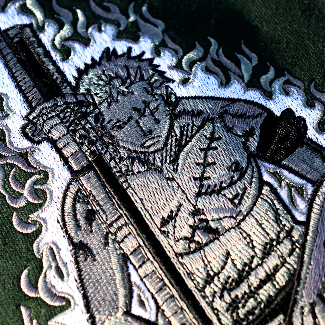 Zoro Embroidery Hoodie